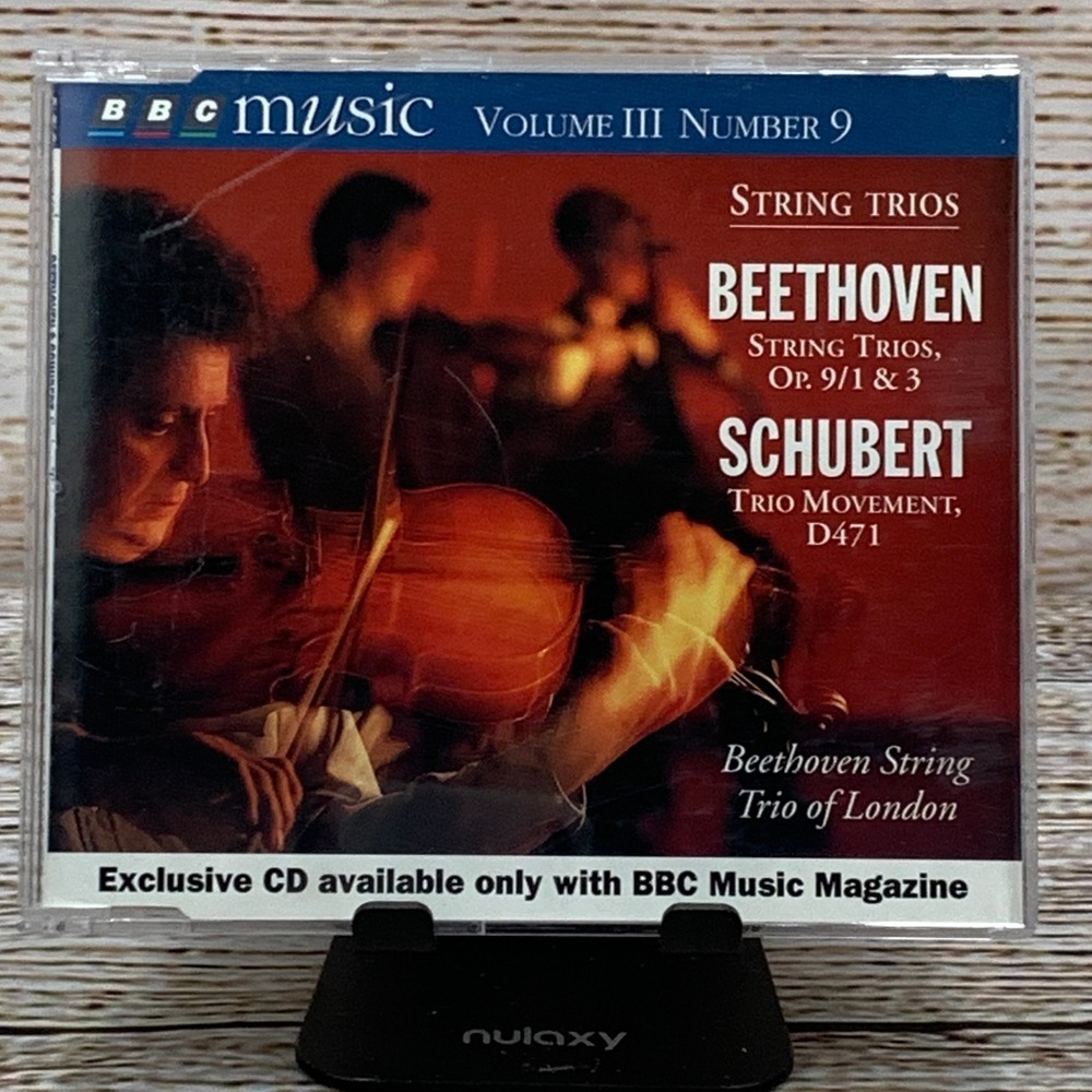 BBC Music Volume‎ III No. 9 - Beethoven Schubert String Trios [1995 CD]
